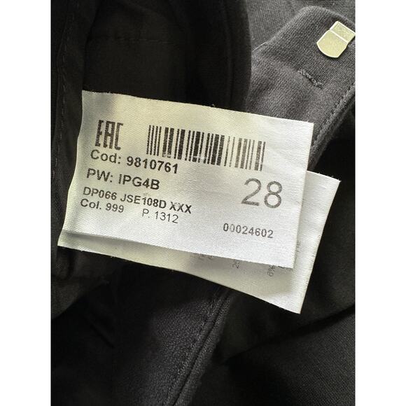 DONDUP  Women size 28 - US(10)  black  Pants DP066 JSE 108D‎ - Picture 6 of 10